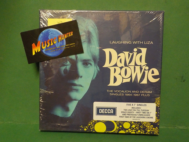 DAVID BOWIE - LAUGHING WITH LIZA - UUSI "SS" 5 X 7" BOX SET