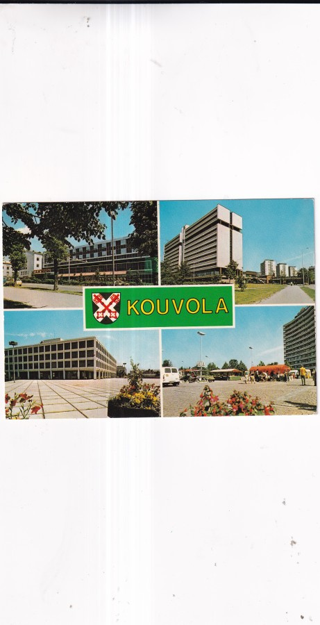 Kouvola, vaakuna , monikuvakortti ,  b683