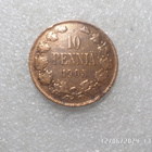 10  penniä  1905  siistikuntoinen   raha   . - pikkukuva 3