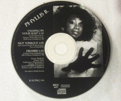 Phyllis B. • Talking in your sleep CD-Single