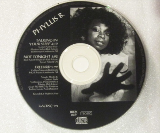 Phyllis B. • Talking in your sleep CD-Single