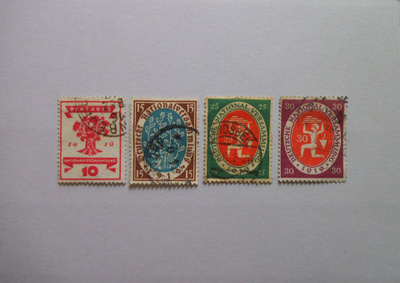 Reich Mi 107-110 o