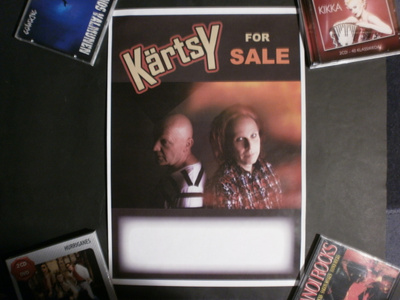 KÄRTSY Kärtsy For Sale PROMO/KEIKKAJULISTE. 2021.