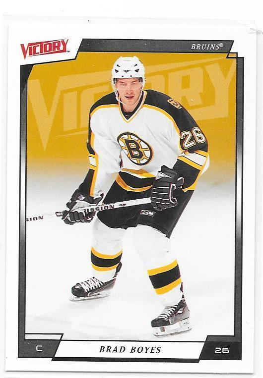 2006-07 UD Victory #16 Brad Boyes Boston Bruins