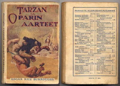 Edgar Rice Burroughs: Tarzan ja Oparin aarteet (1. p.,1923)
