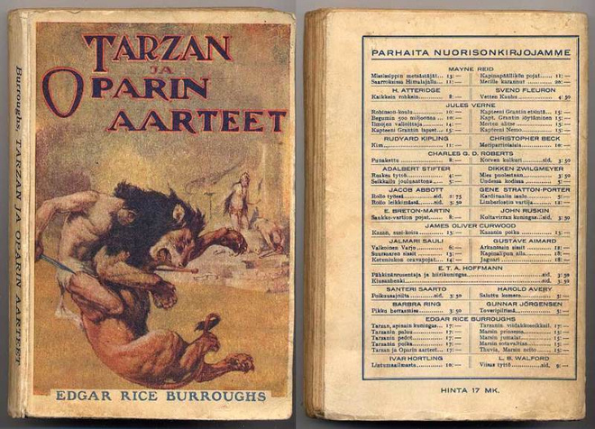 Edgar Rice Burroughs: Tarzan ja Oparin aarteet (1. p.,1923)