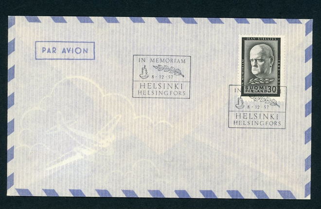 FDC 1957 Sibelius