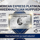 Amex Platinum + 150.000 pistettä - pikkukuva 1