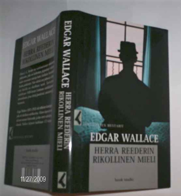 Edgar Wallace: Herra Reederin rikollinen mieli (Sis.pk:t)
