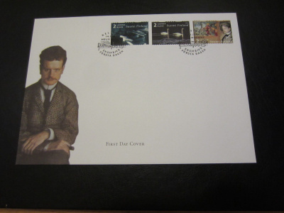 FDC 2004 2 lk yleismerkkejä - Jean Sibelius