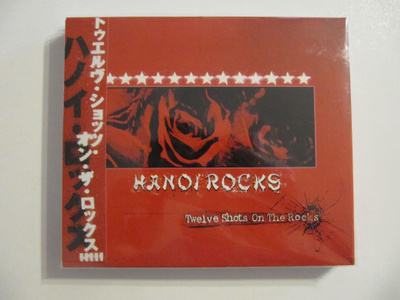 Hanoi Rocks Twelve Shots On The Rocks Japanilainen CD OBI