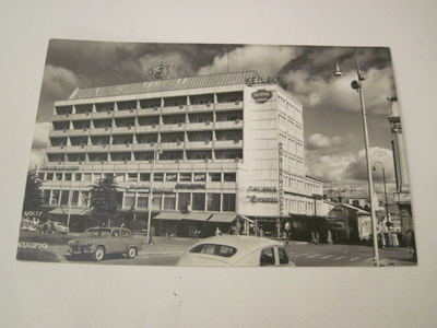 VANHA Postikortti Kuopio 1950-l Alkup.Mallikappale