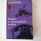 Simeon: Maigret ja lauantaipäivän asiakas; p. 1969; 1.p - pikkukuva 1