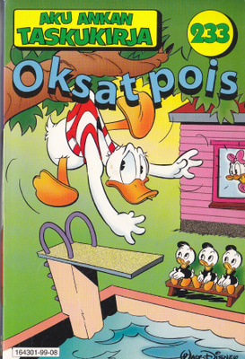 Aku Ankan Taskukirja 233 Oksat pois (1p. 1999)