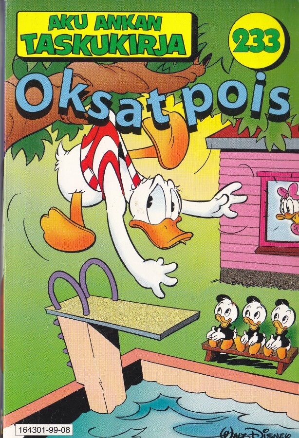 Aku Ankan Taskukirja 233 Oksat pois (1p. 1999)
