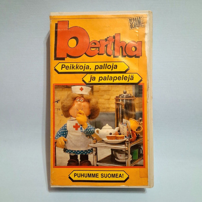 Bertha Peikkoja palloja ja palapelejä VHS
