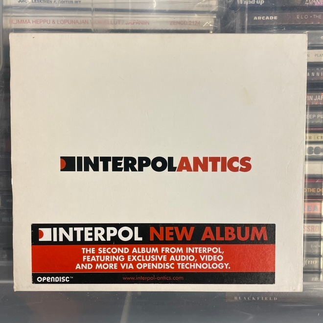 INTERPOL - Antics cd (in slipcase)