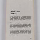 Sinclair Lewis : Babbit - tarina amerikkalaisesta miehest... - pikkukuva 2