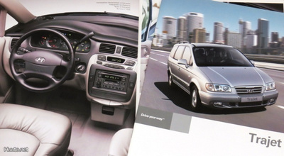 2007 Hyundai Trajet esite - KUIN UUSI - suom - 16 sivua