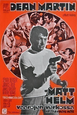 Elokuvajuliste: Matt Helm vaarojen verkossa (Dean Martin)