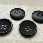 kevyt NAPPI matta musta Ø 19mm 8kpl. 2.40€ - pikkukuva 2