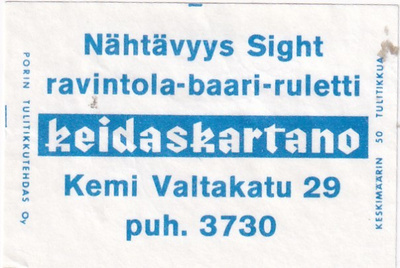 Kemi, Keidaskartano    1/15