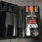 Vintage the Red star vodka case piilopullo tai koriste/lahja - pikkukuva 2
