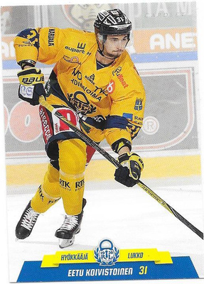 2017-18 CardSet #287 Eetu Koivistoinen Lukko