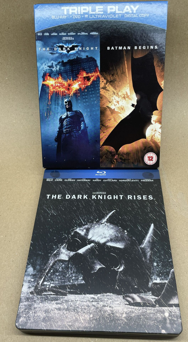 Batman-trilogia (Christopher Nolan) Blu-ray