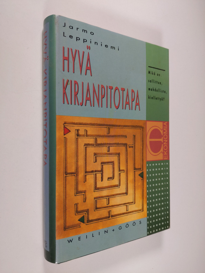 Jarmo Leppiniemi : Hyvä kirjanpitotapa : mikä on sallittu...