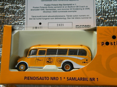 Postin Keräiluauto n:o 1 v. 2006**Ale-hinta