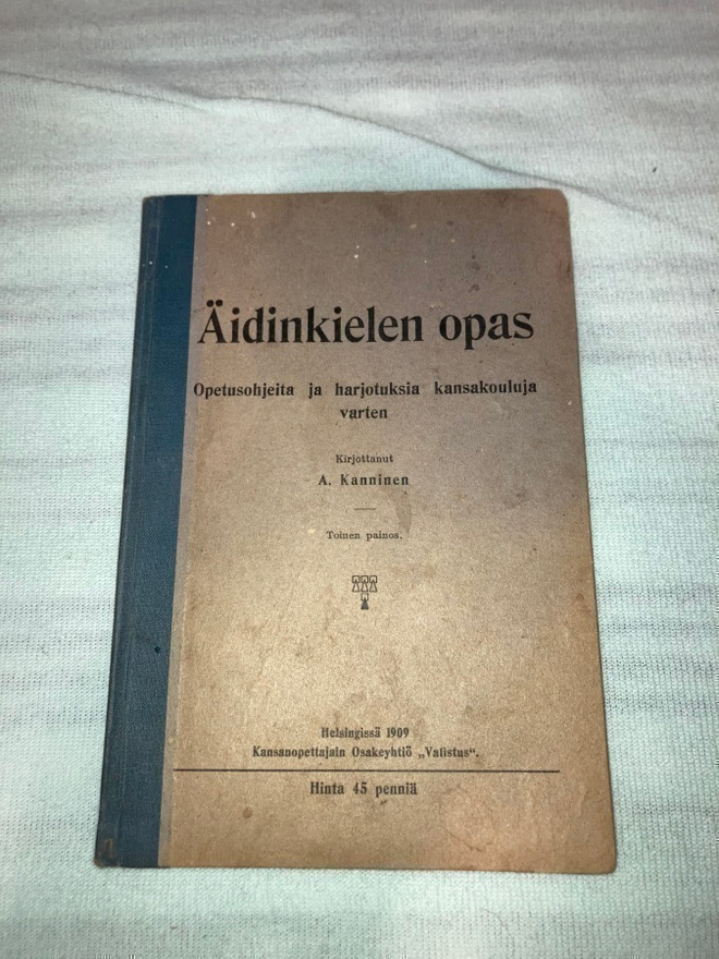 Äidinkielen Opas 1909
