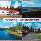 Vanha postikortti, Vuokatin urheiluopisto, kulkematon - pikkukuva 2