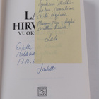 Laila Hirvisaari : Vuoksen helmi (signeerattu, tekijän om... - pikkukuva 3