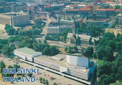 Helsinki: Ilmakuva Töölöstä