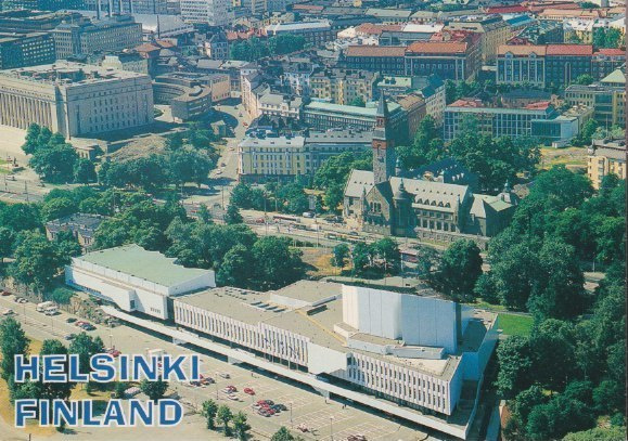 Helsinki: Ilmakuva Töölöstä