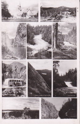 Kuusamo, sommitelmakortti  b680