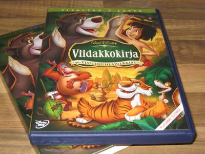 Viidakkokirja dvd