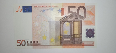 Euroseteli Suomi 50€ L/D001 sign.Duisenberg