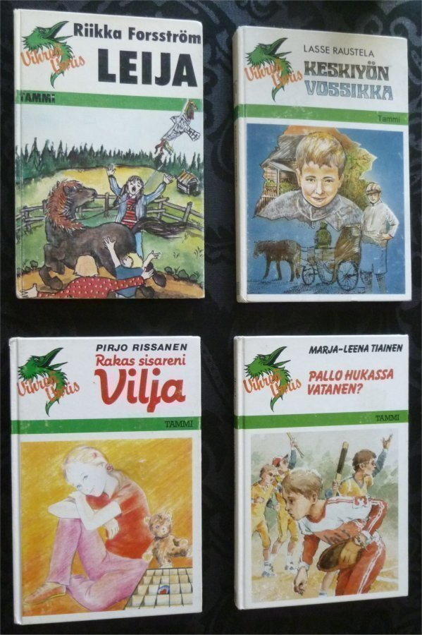 Vihreä Varis -kirjoja