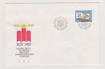FDC 1989 Kauppaopetus