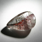 Näyttävä kvartsi 50/50 väritön-punertava 25.21 ct +GIR - pikkukuva 4