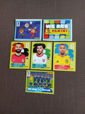 Panini World Cup 2026 tarrat Lähtö 0 €