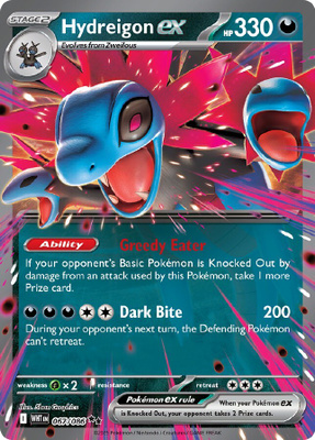 Hydreigon ex 067/086 - White Flare - NM/M