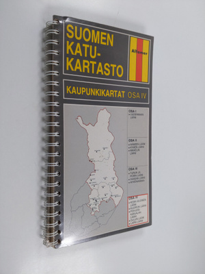 Suomen katukartasto 4 : Keski-Suomen lääni, Kuopion lääni...