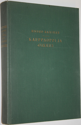 Huugo Raninen : Kauppaoppi ja -oikeus : Oppikirja kauppao...