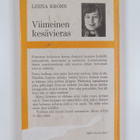 Leena Krohn : Viimeinen kesävieras : kertomuksia ihmisten... - pikkukuva 2