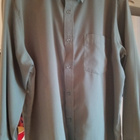 Harmaa silkkipaita koko 42 M-XL Thailand. - pikkukuva 1
