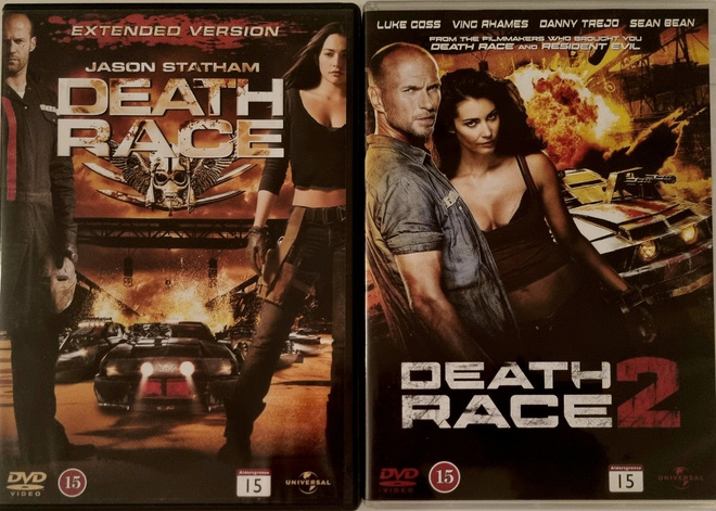 DEATH RACE / KUOLONAJOT 1 & 2 DVD