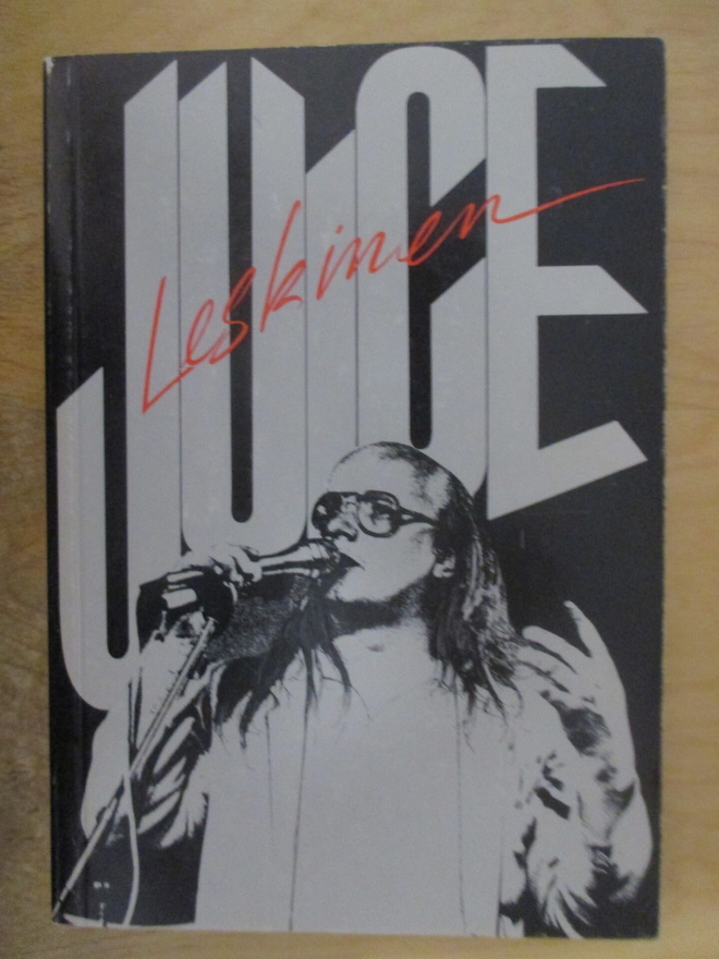 Juice Leskinen : SANOJA (Johanna Kustannus, 1981)